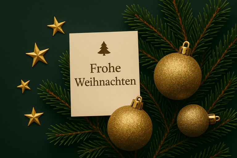 Weihnachtsgruß Datenschutzkonform